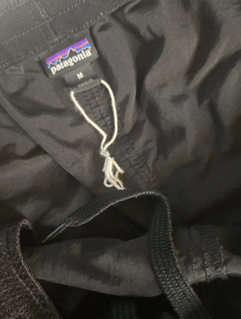 Patagonia Black Baggies Shorts Women’s Medium 3” Athletic Hiking - Picture 4 of 8
